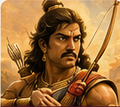 Arjuna and the Eye of the Bird
